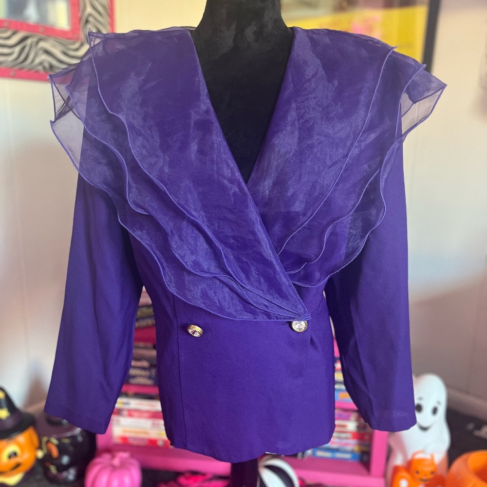 80s funky blazer